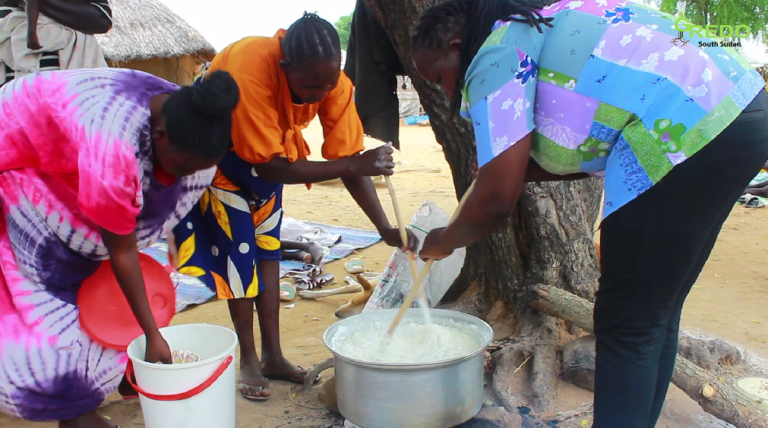 Posho Being Prepared