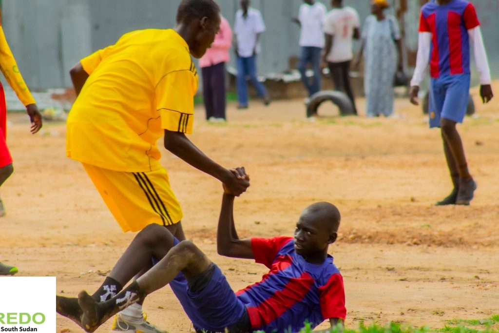 GREDO Mobilizes Youth from Gudele and Sherikat for a Friendly Football Match